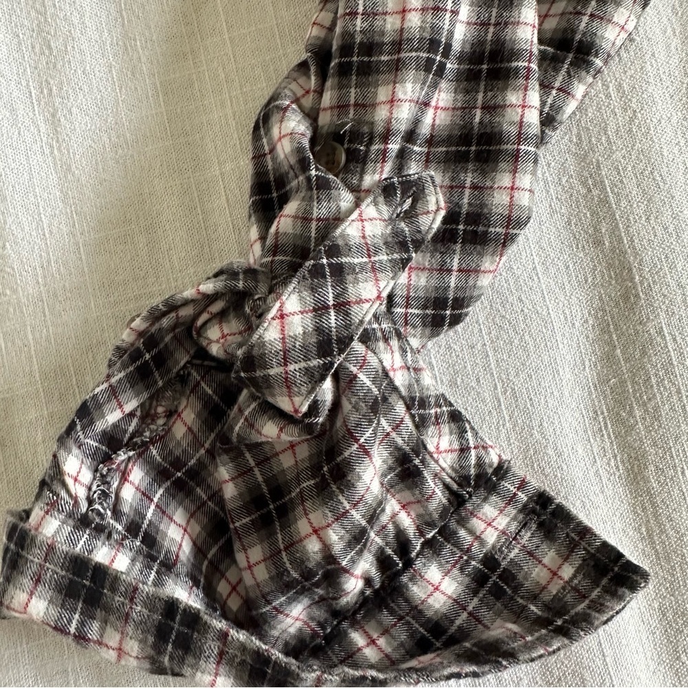 Eddie Bauer Shirt Womens XL Cotton Flannel Long Sleeve Button Up Country Cabin - Picture 3 of 8